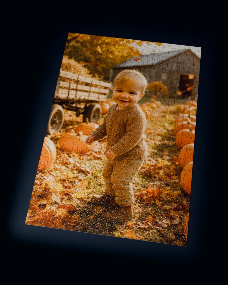 Autumn Harvest printed as a 1,014-piece jigsaw puzzle
