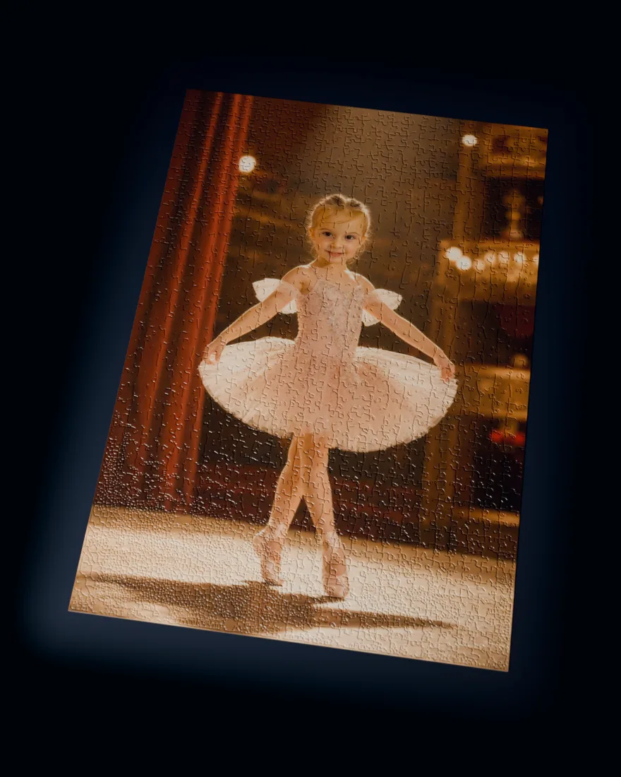 Prima Ballerina printed as a 1,014-piece jigsaw puzzle