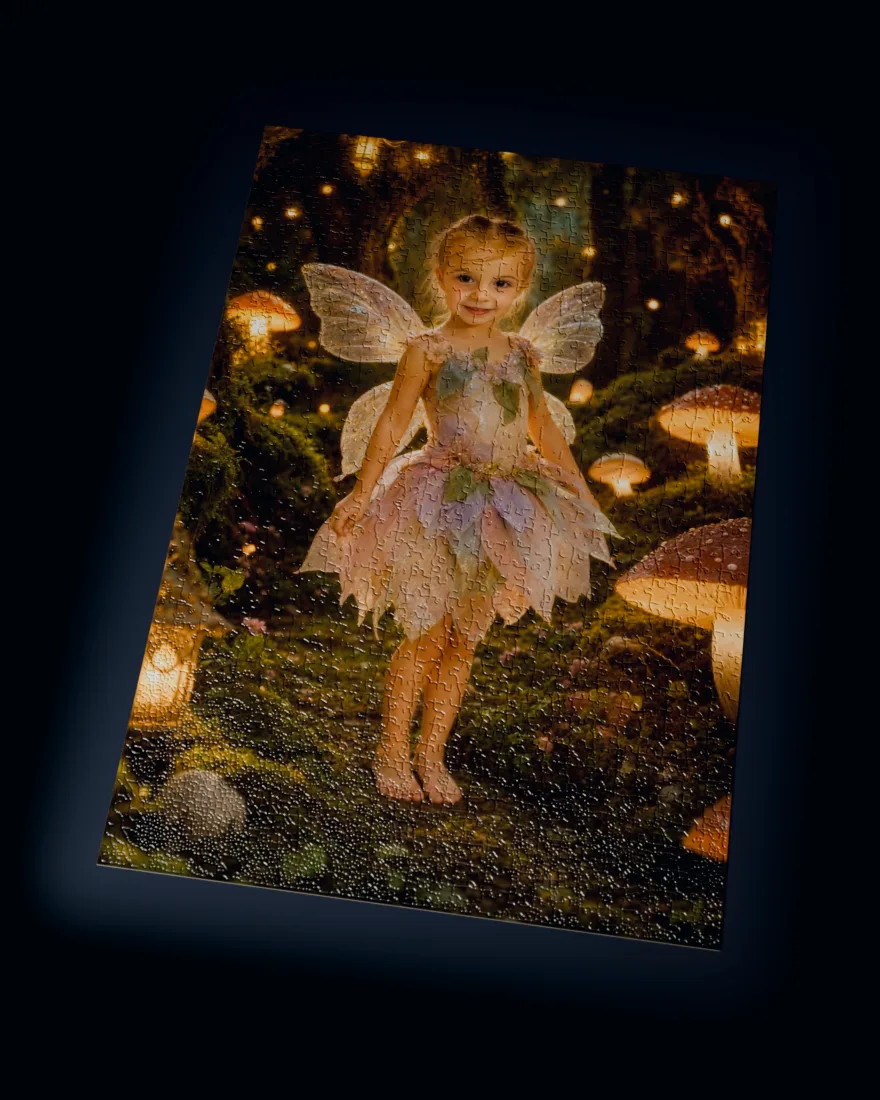 Fairy Forest printed as a 1,014-piece jigsaw puzzle