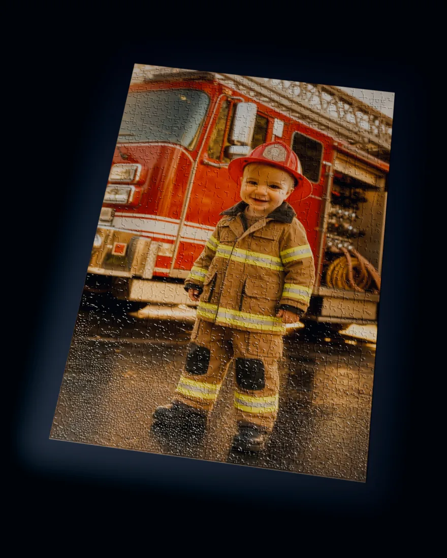 Fire Rescue printed as a 1,014-piece jigsaw puzzle