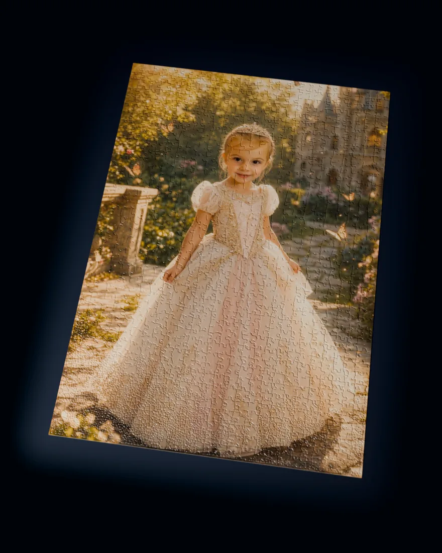 Princess Kingdom printed as a 1,014-piece jigsaw puzzle