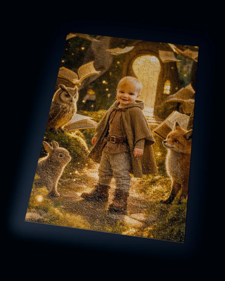 Storybook Land printed as a 1,014-piece jigsaw puzzle