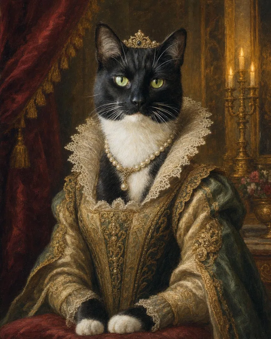 The Duchess pet portrait