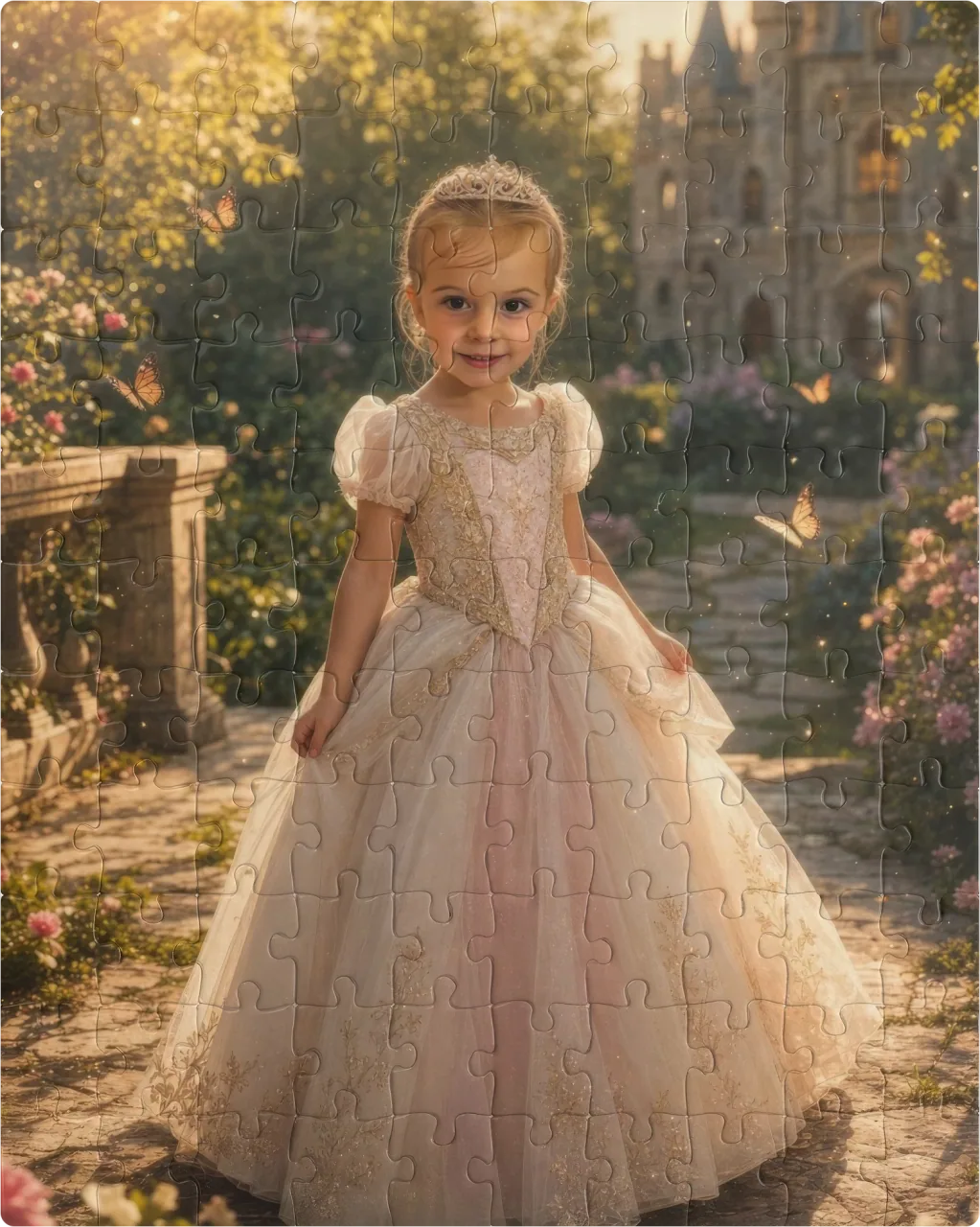 Princess Kingdom as a 110 pieces puzzle