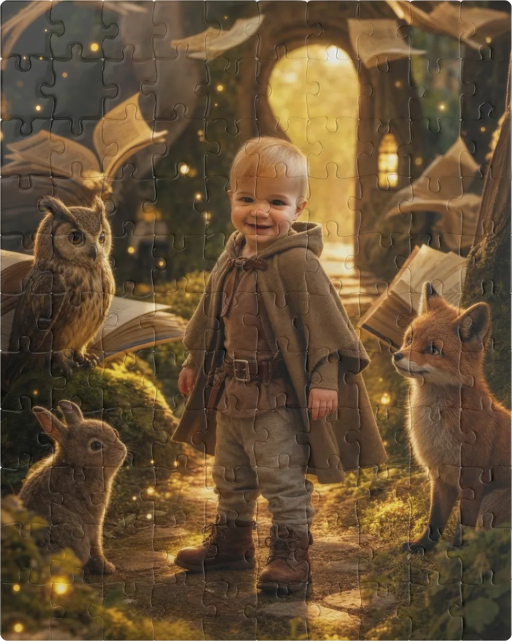 Storybook Land as a 110 pieces puzzle