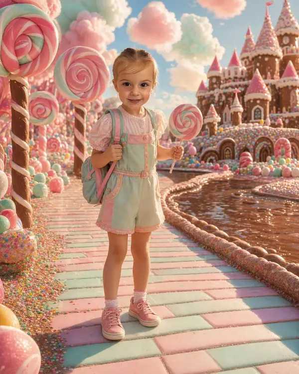 Candy Kingdom personalized puzzle theme