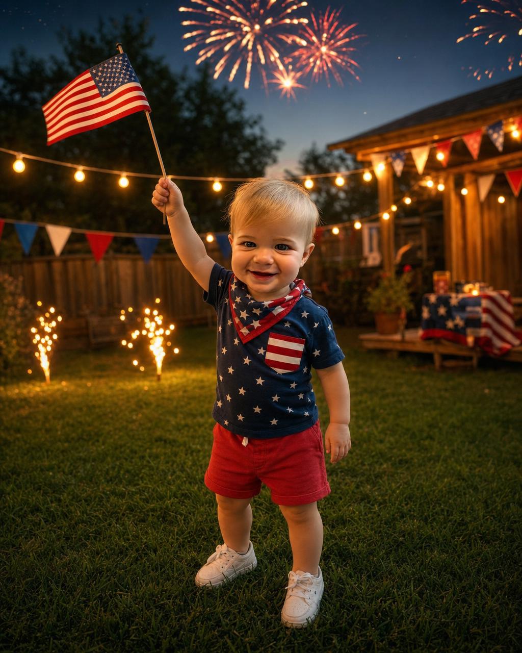 Fourth of July puzzle theme