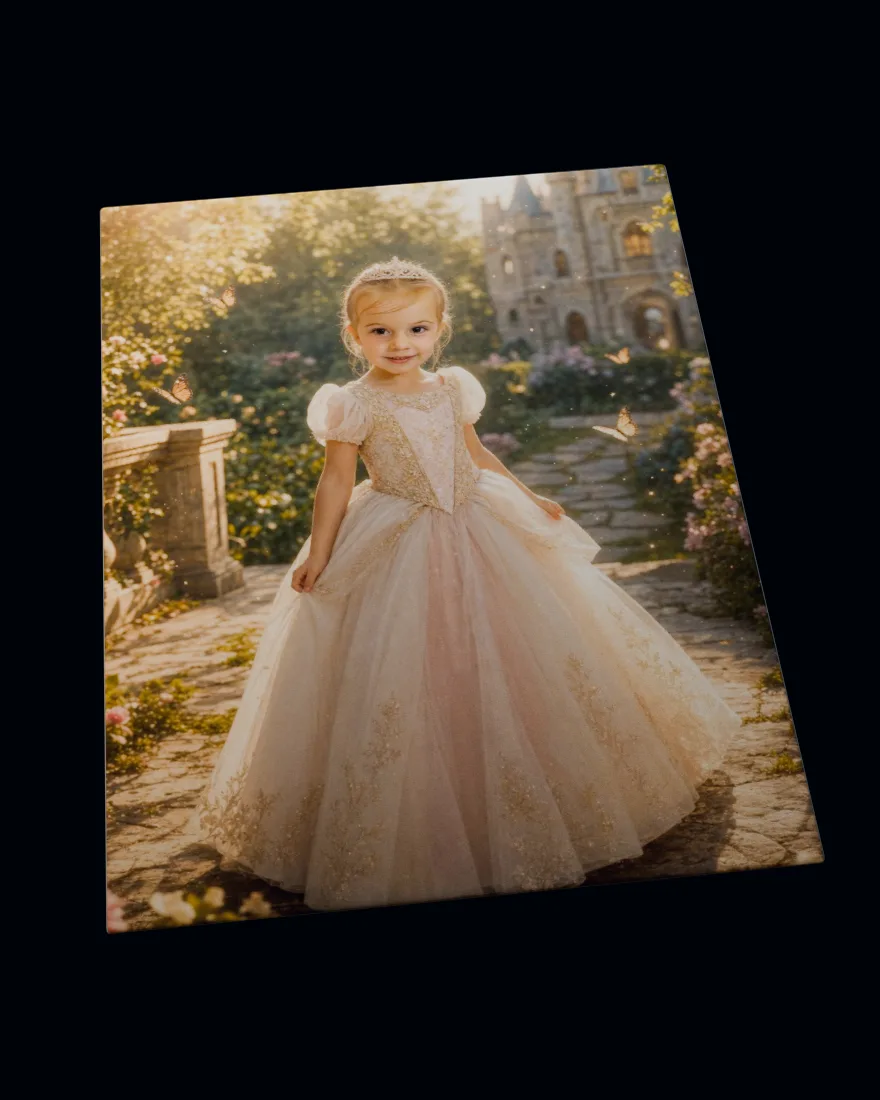 Princess Kingdom printed on a soft fleece blanket